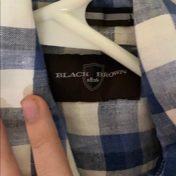 Blue button up - Picture 2 of 2